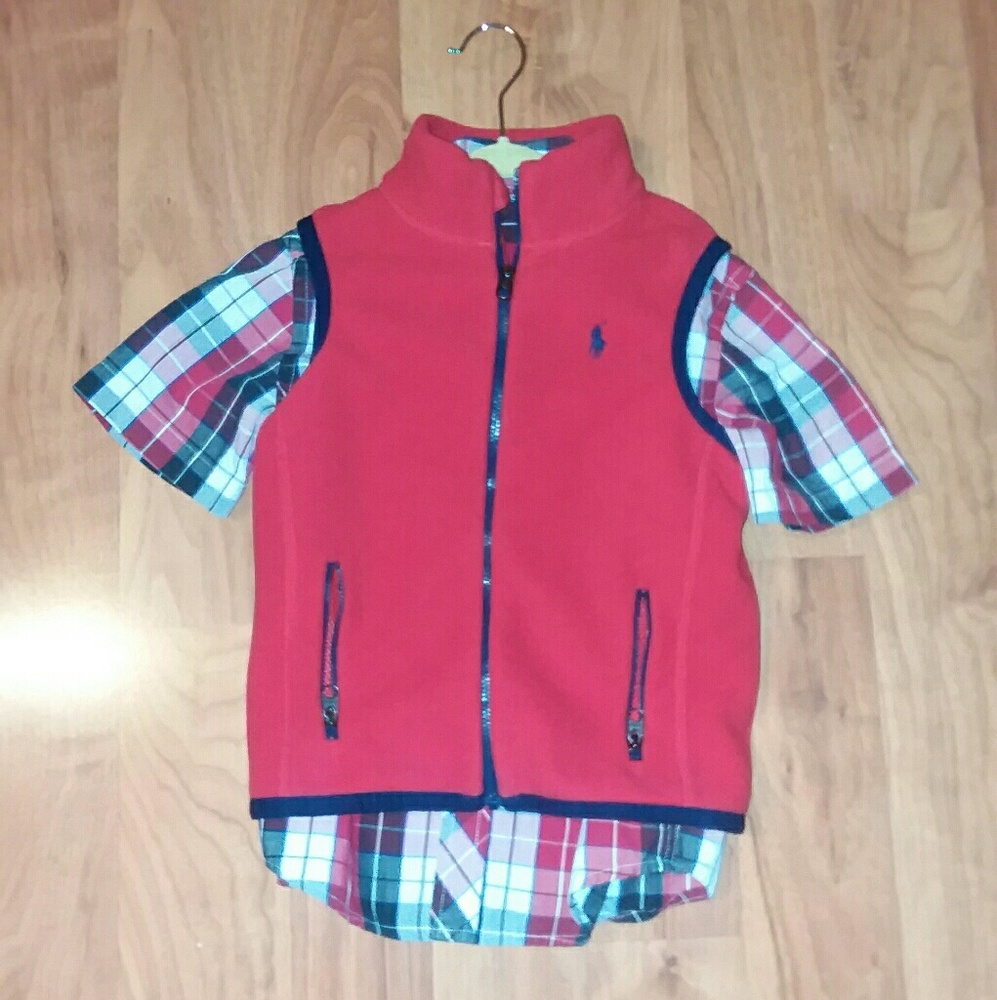 🎈Ralph Lauren Boy Polo Vest 🎈